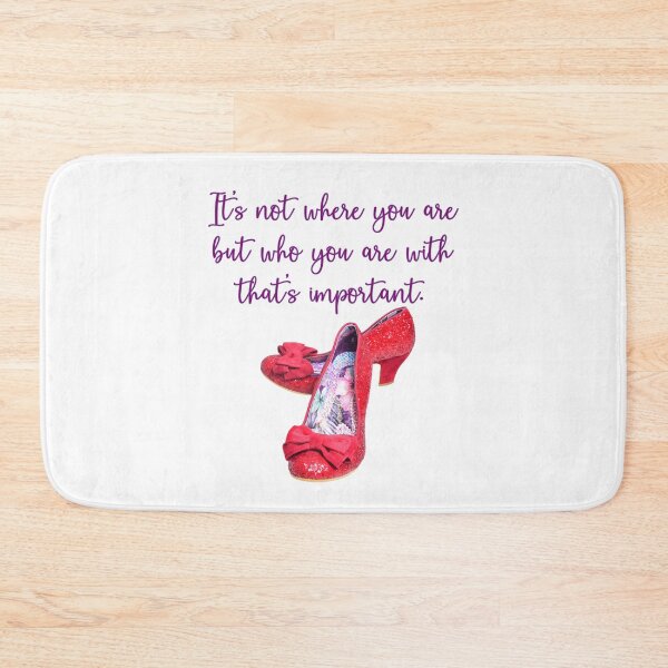 Item preview, Not where but who is important designed and sold by LisaNewportFAB.