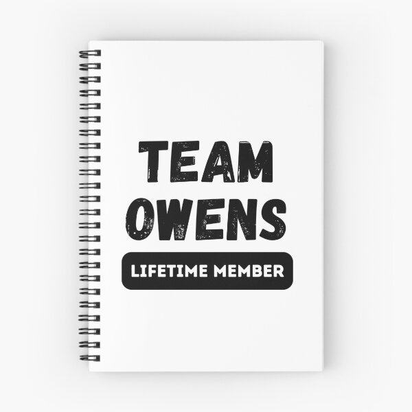 Item preview, Team OWENS Lifetime member family gift designed and sold by IssaraStudio.