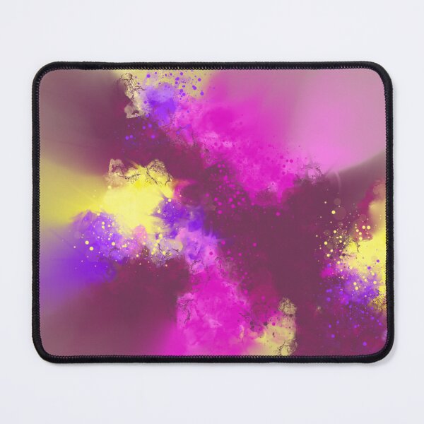 Item preview, Out of Bounds - Maroon Red-Violet Yellow Abstract designed and sold by Joey Santiago.