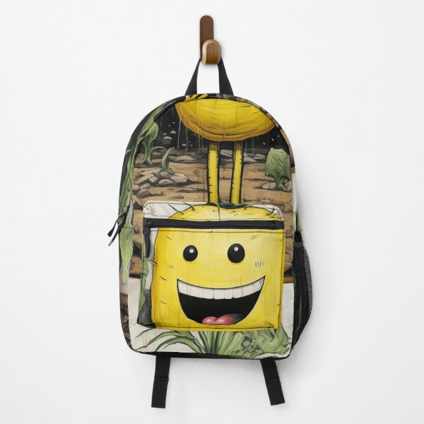 Item preview, Comic street art yellow colorful black laughing turnip fruit designed and sold by G-M-Designs.