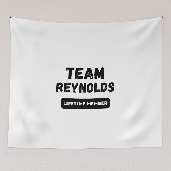 Item preview, Team REYNOLDS Lifetime member family gift designed and sold by IssaraStudio.