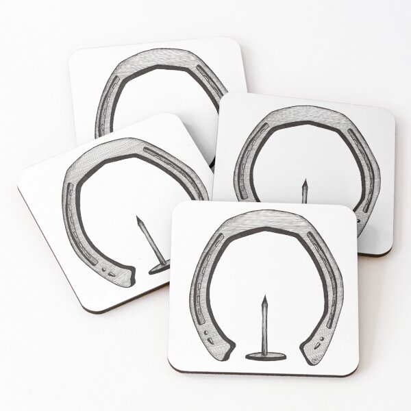Item preview, Horseshoe and Nail designed and sold by MaledictionWolf.