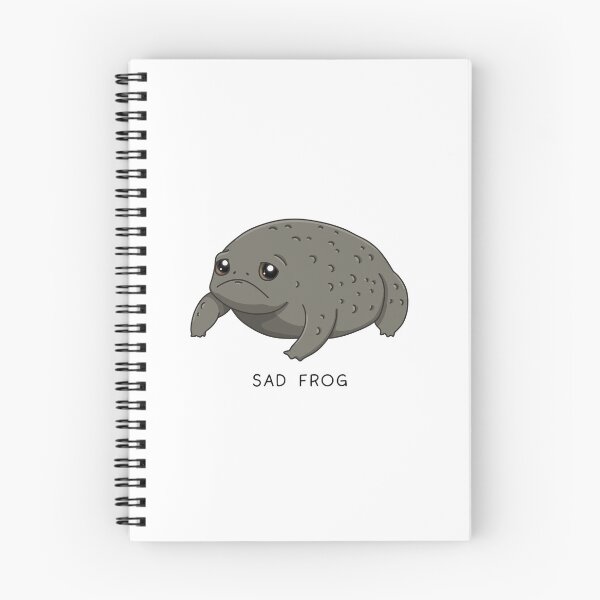 Item preview, Sad Frog is Sad designed and sold by rageofthenerd.