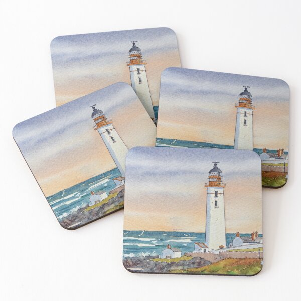 Item preview, Scurdie Ness Lighthouse, Montrose, Scotland. designed and sold by John Ray.