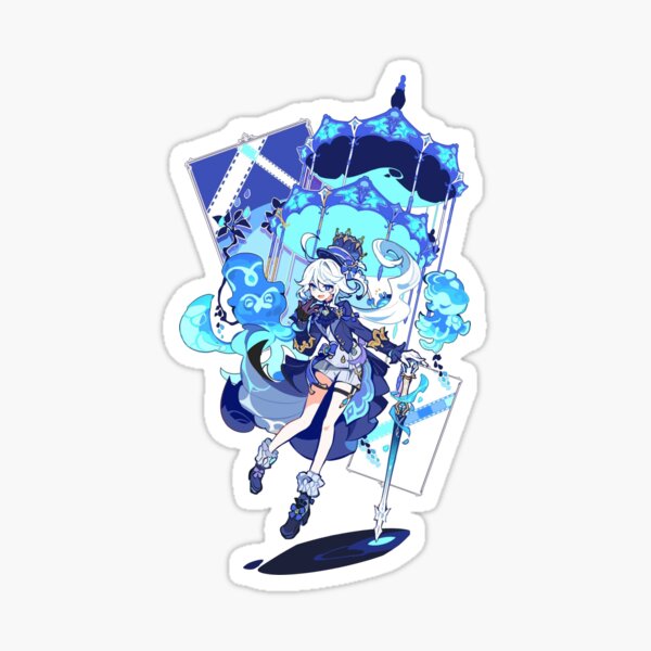 Item preview, genshin impact furina designed and sold by TeeTales21.