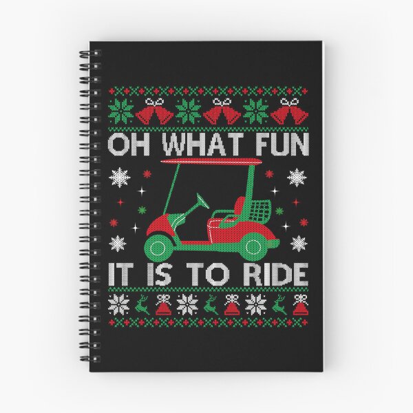 Item preview, Oh What Fun It Is To Ride Golf Cart Ugly Christmas Sweater designed and sold by EIMgraphic.