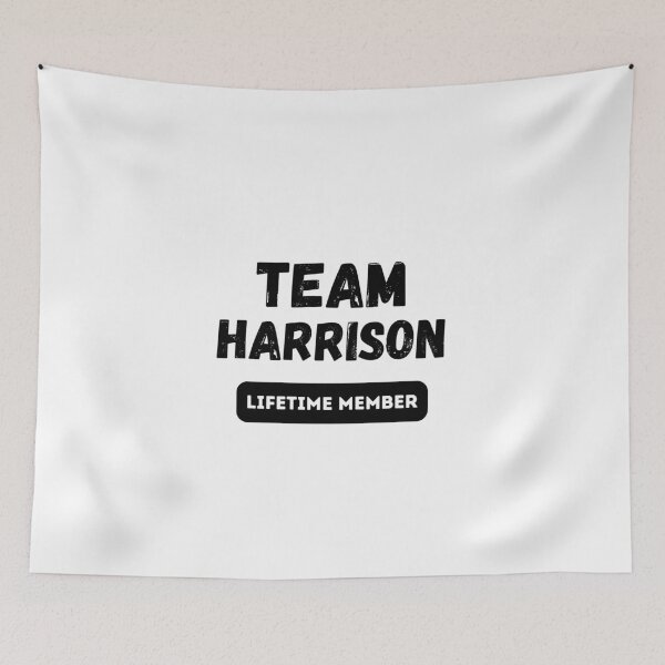 Item preview, Team HARRISON Lifetime member family gift designed and sold by IssaraStudio.