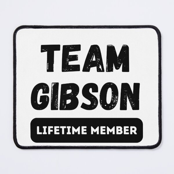 Item preview, Team GIBSON Lifetime member family gift designed and sold by IssaraStudio.