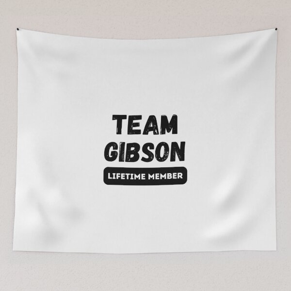Item preview, Team GIBSON Lifetime member family gift designed and sold by IssaraStudio.
