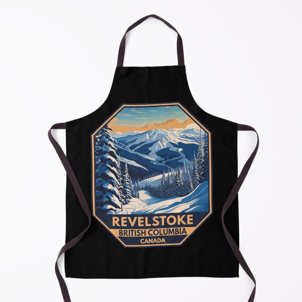 Item preview, Revelstoke Canada Winter Travel Art Emblem designed and sold by KrisSidDesigns.