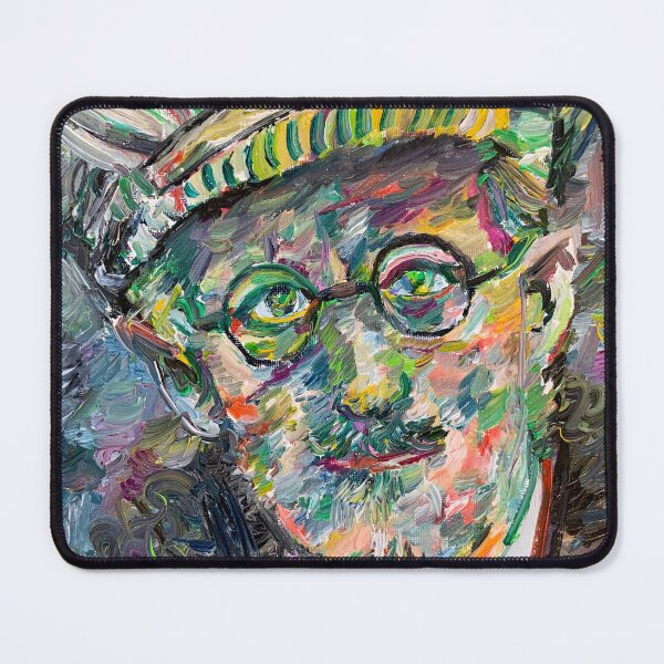 Item preview, JAMES JOYCE oil portrait .2 designed and sold by lautir.