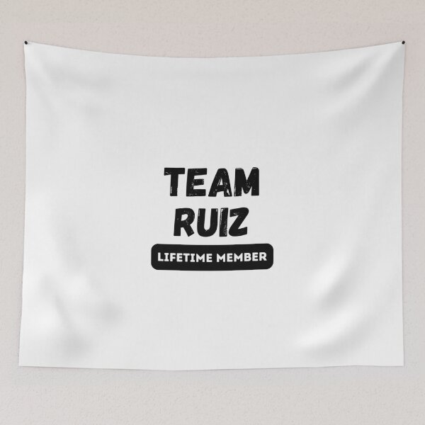 Item preview, Team RUIZ Lifetime member family gift designed and sold by IssaraStudio.