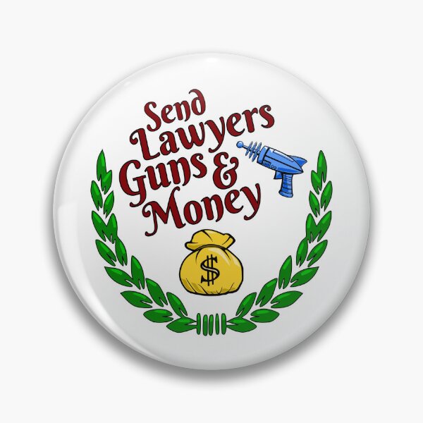 Item preview, Lawyers, Guns and Money v02 designed and sold by RUKindDesign.