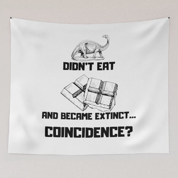 Item preview, Dinosaurs and chocolate designed and sold by TakeThis4.