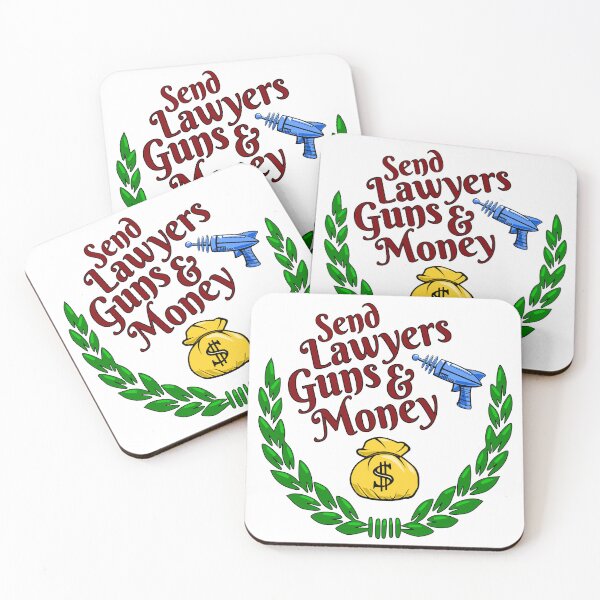Item preview, Lawyers, Guns and Money v02 designed and sold by RUKindDesign.