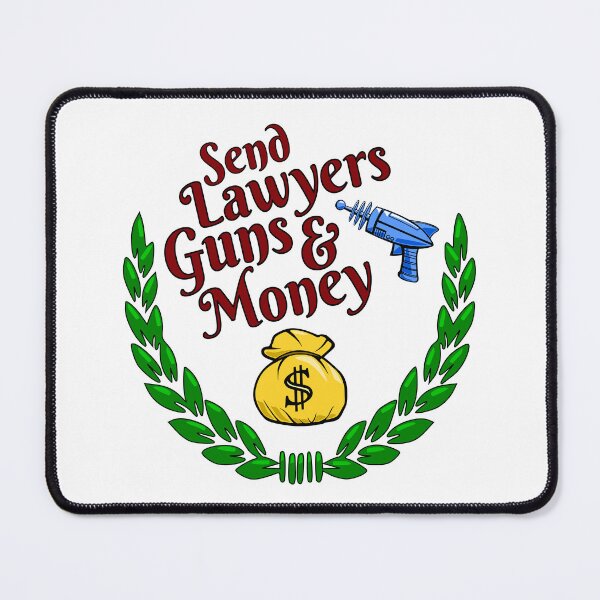 Item preview, Lawyers, Guns and Money v02 designed and sold by RUKindDesign.