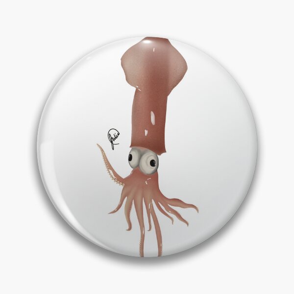 Item preview, Atlantic Long-fin Squid designed and sold by juliag1712.