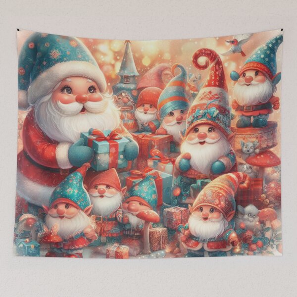 Item preview, Adorable St Nick Santas Gnomes designed and sold by purplesensation.