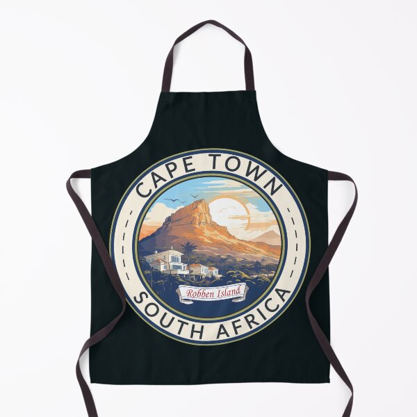 Item preview, Cape Town South Africa Travel Art Badge designed and sold by KrisSidDesigns.