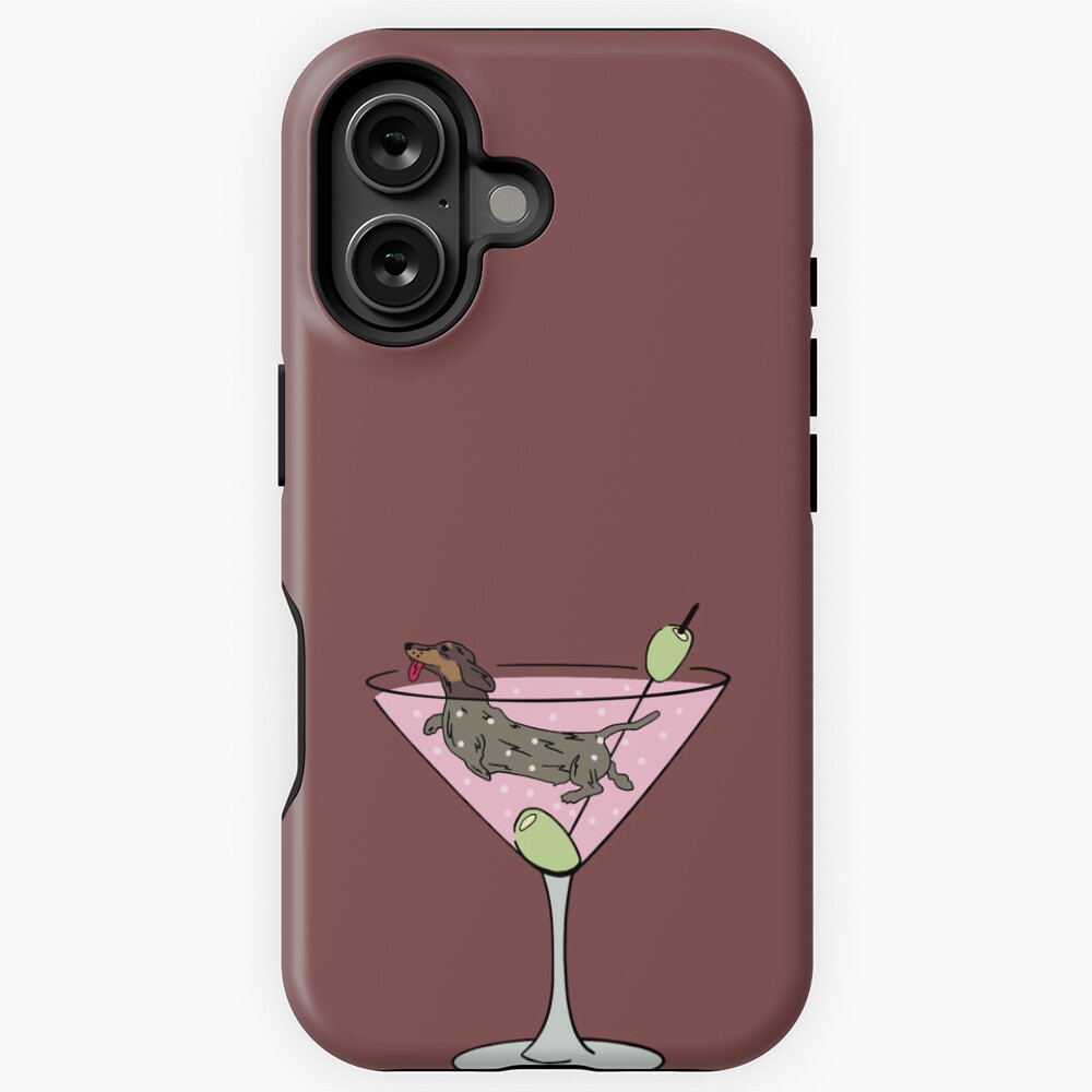 martini pup iPhone Case