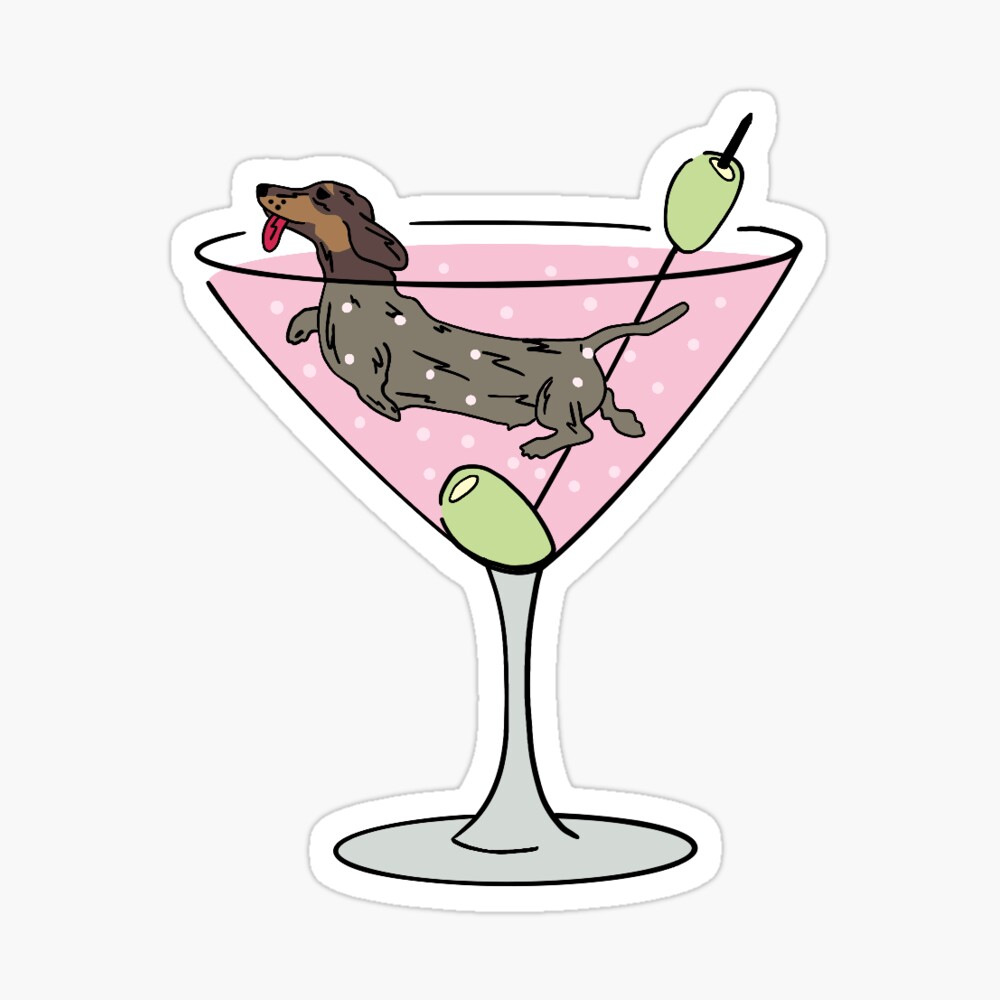 martini pup iPhone Case