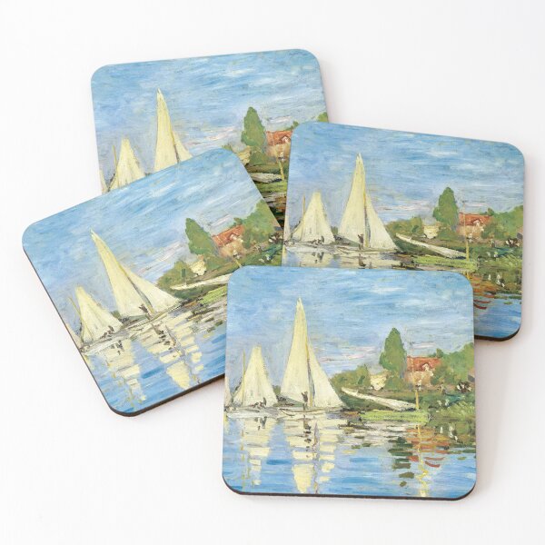 Item preview, Regattas at Argenteuil (1872) | Monet | Contrast designed and sold by Oliveirallan.