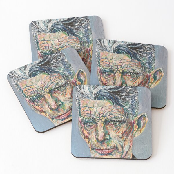 Item preview, SAMUEL BECKETT oil portrait .3 designed and sold by lautir.