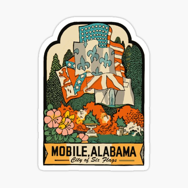 Item preview, Vintage Style Mobile, Alabama designed and sold by zsonn.