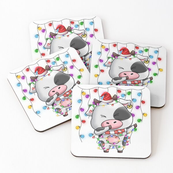 Item preview, Dabbing Cow Christmas  Lights designed and sold by BotunPeony.