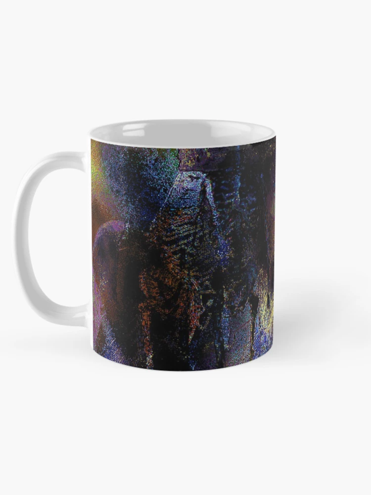 Aperçu 5 sur 6. Mug à café avec l'œuvre The Soul Searchers créée et vendue par Elizabeth Austin-Craig.