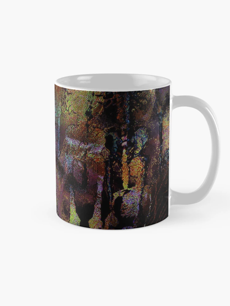 Aperçu 3 sur 6. Mug à café avec l'œuvre The Soul Searchers créée et vendue par Elizabeth Austin-Craig.