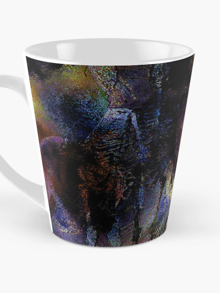 Aperçu 3 sur 4. Mug à café avec l'œuvre The Soul Searchers créée et vendue par Elizabeth Austin-Craig.