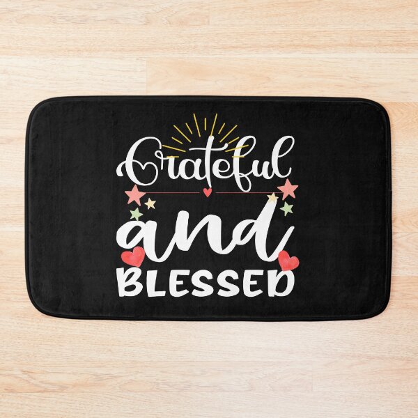 Item preview, Grateful and blessed-christian sticker designed and sold by Faithandpattern.
