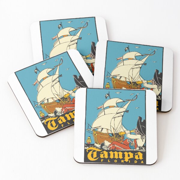 Item preview, Vintage Style Tampa, Florida designed and sold by Decal Mania.
