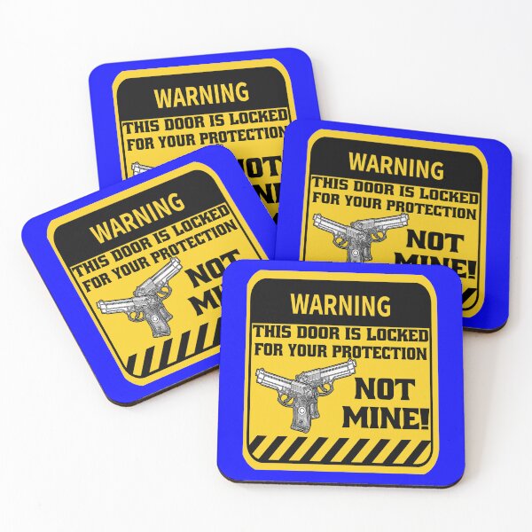 Item preview, 2nd Amendment Rights Warning Warning This Door Is Locked For Your Protection Not Mine designed and sold by fantasticdesign.