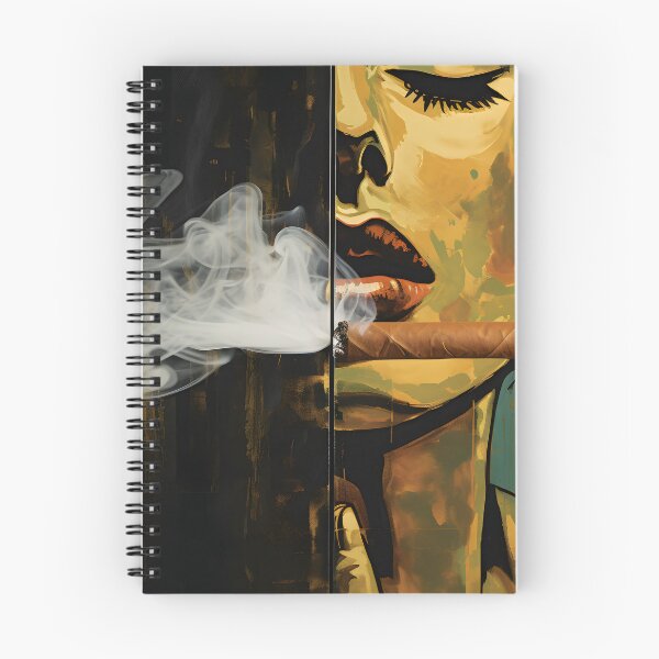 Item preview, Cigar Serenade- A Femme Fatale's Symphony in Punk and Yombe Tones designed and sold by OlfactoART Studio.
