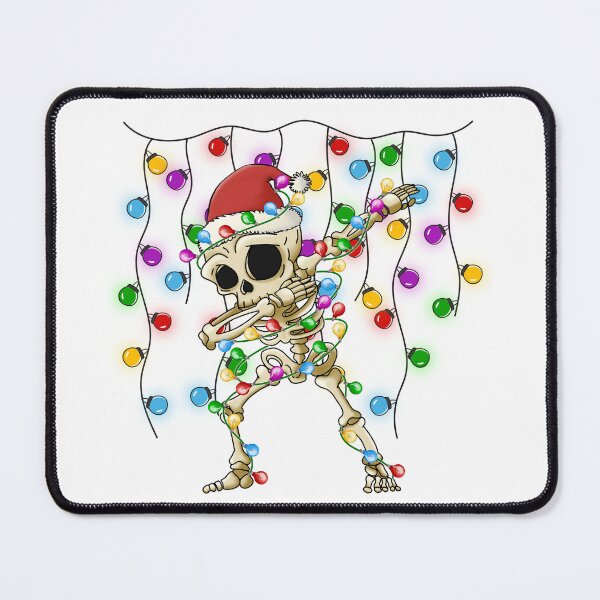 Item preview, Dabbing Skeleton Christmas Lights designed and sold by BotunPeony.