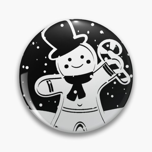 Item preview, Cute Gingerbread Man with a dark background designed and sold by TGAL2.