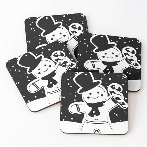 Item preview, Cute Gingerbread Man with a dark background designed and sold by TGAL2.