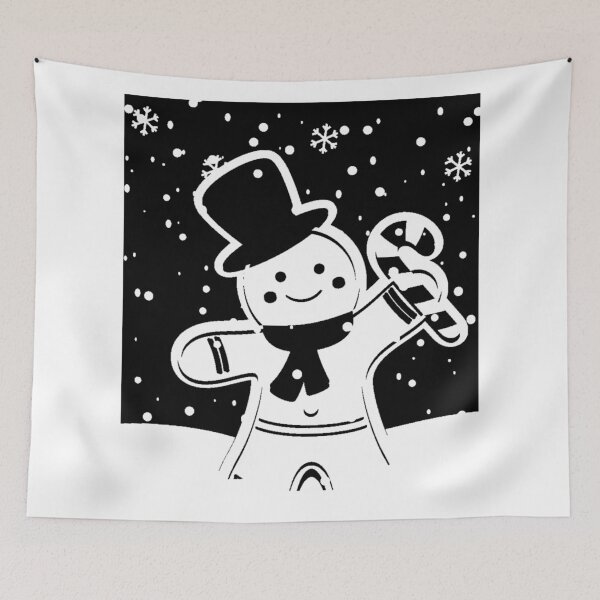 Item preview, Cute Gingerbread Man with a dark background designed and sold by TGAL2.
