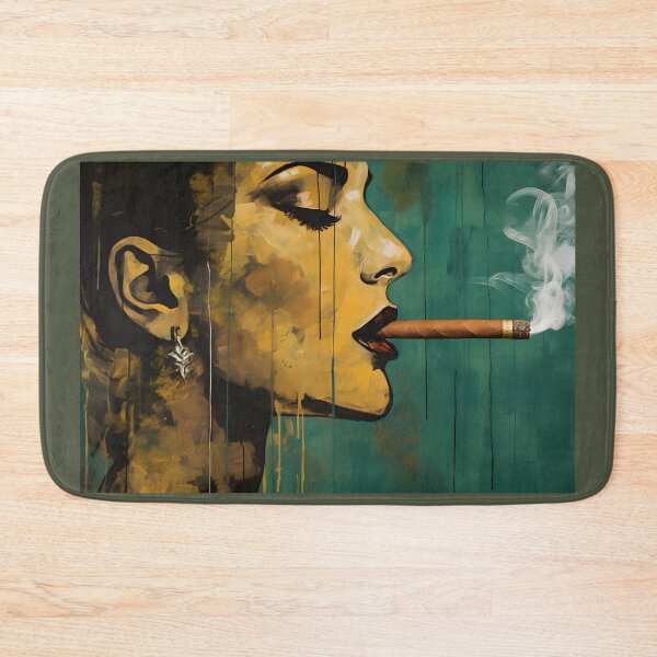 Item preview, Rebel Reverie- Femme Fatale Unveiled in Vibrant Narratives of Cigar, Punk, and Yombe Art designed and sold by OlfactoART Studio.