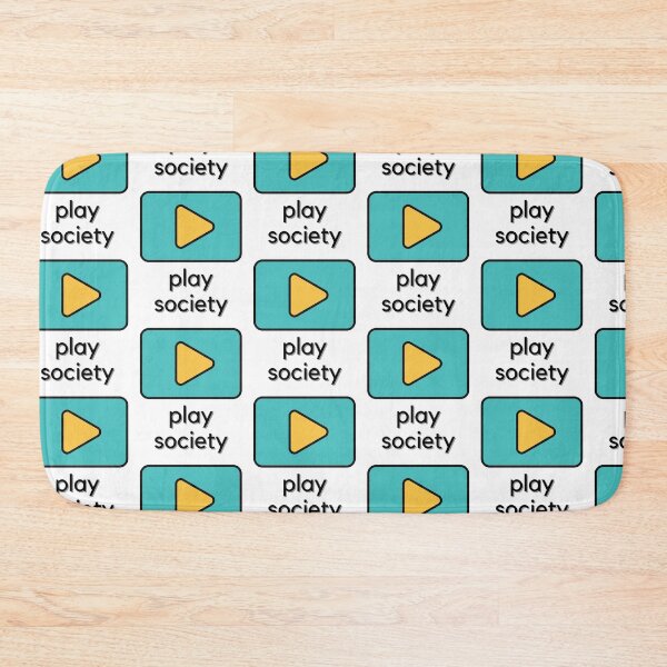Item preview, Play Society White designed and sold by CushyNest.