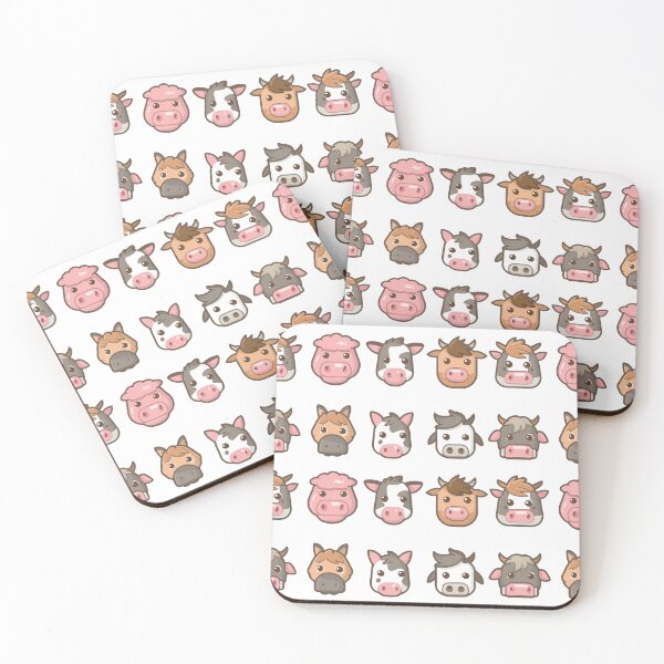 Item preview, farm animals friends ! designed and sold by NebulaWhimsy.