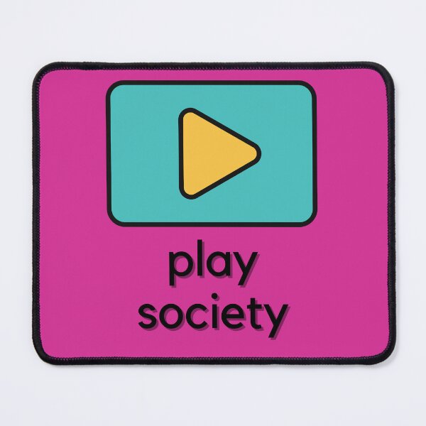 Item preview, Play Society Pink designed and sold by CushyNest.
