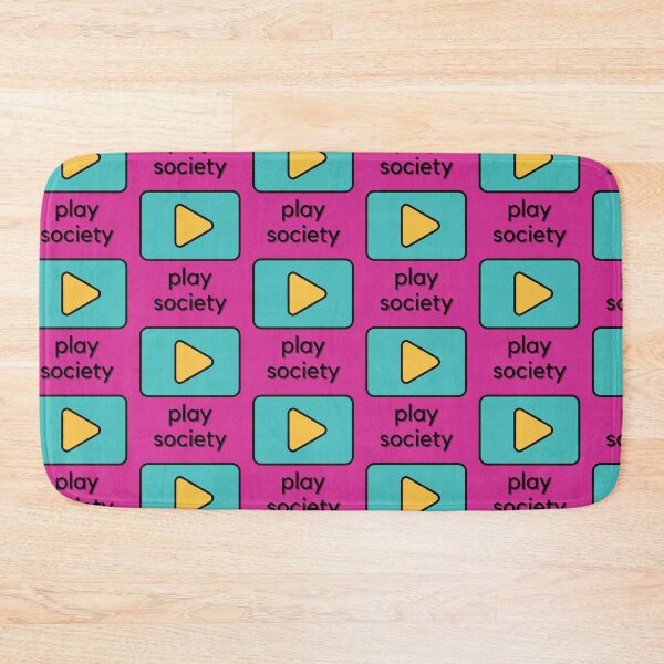 Item preview, Play Society Pink designed and sold by CushyNest.
