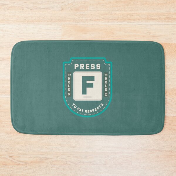 Item preview, Press F to Pay Respects (Green) designed and sold by Primal Mistry.