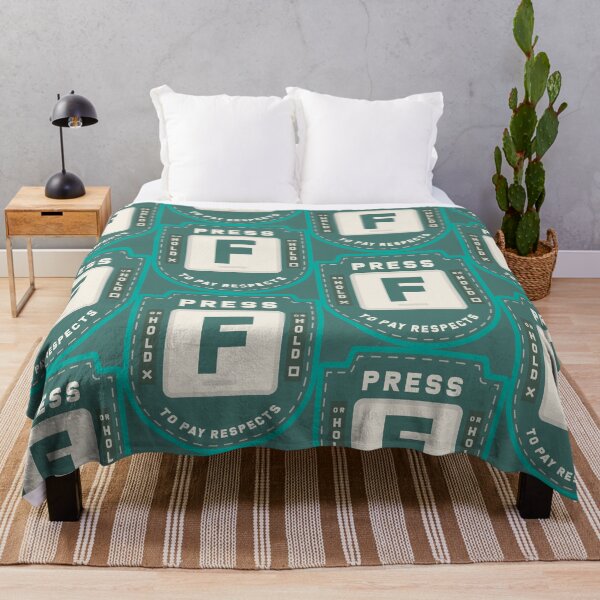 Item preview, Press F to Pay Respects (Green) designed and sold by Primal Mistry.