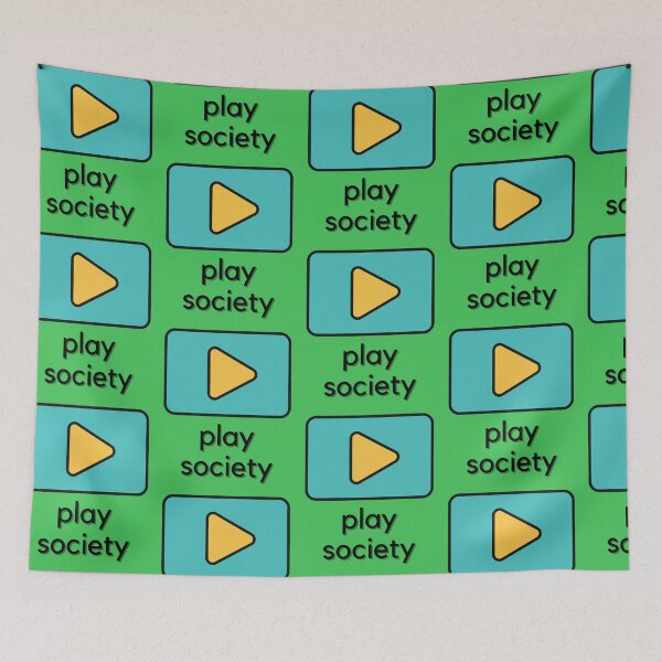 Item preview, Play Society Light Green designed and sold by CushyNest.