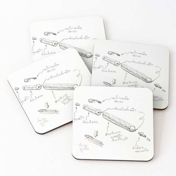 Item preview, The pen in cutaway free hand sketching. designed and sold by Pattanapong Pongampai.