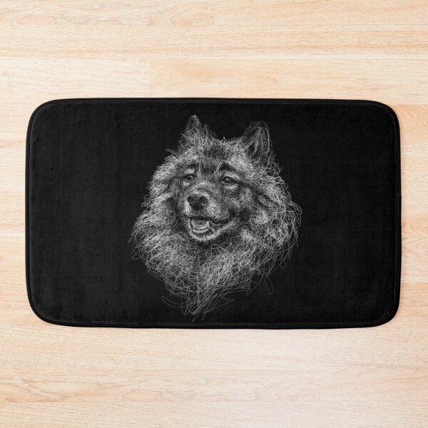 Item preview, Keeshond Scribble Art designed and sold by CaroScribbles.